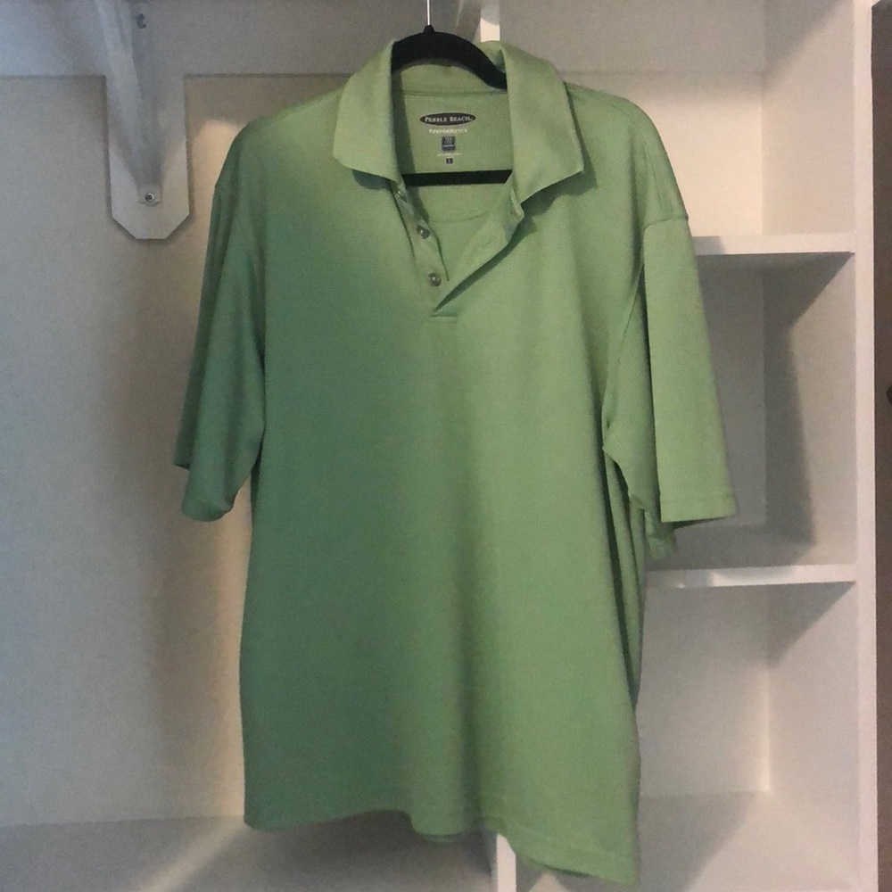 Pebble Beach men’s golf polo